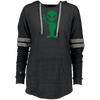 Image of Big Alien Hello  Emoticon Martian UFO Smile Ladies Hooded