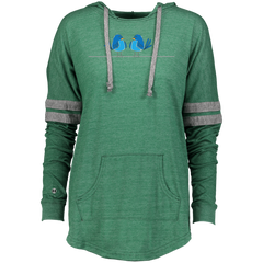 4Tu - Blue Birds on a wire Ladies Hooded