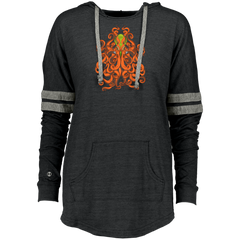 ALIEN OCTOPUS - kraken - sea monster - squid - Ladies Hooded