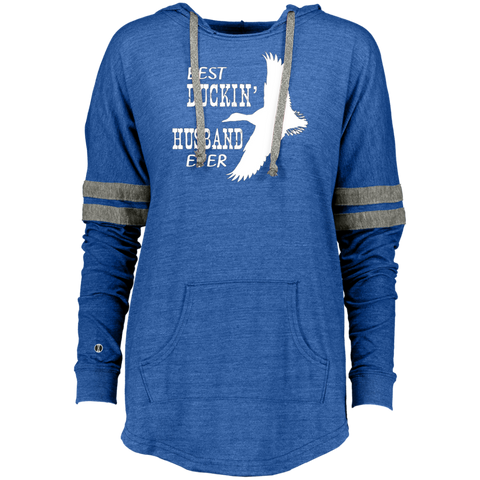Best Duckin_ Husband Ever  Hunters Love Duck Father Ladies Hooded