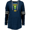 Image of 21 Years Old Geek Alien Happy Birthday Gift Since 1996 Ladies Hooded