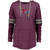 Image of Beautiful Bird Graphic Bird Digital Art Ladies Hooded