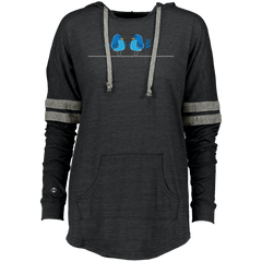 4Tu - Blue Birds on a wire Ladies Hooded
