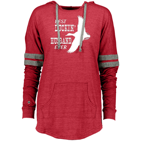 Best Duckin_ Husband Ever  Hunters Love Duck Father Ladies Hooded