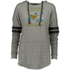 Image of Bird Christmas Ugly  Parakeet Christmas Ornithologist Ladies Hooded