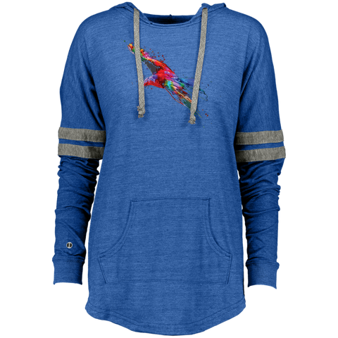 Beautiful Bird Graphic Bird Digital Art Ladies Hooded