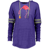 Image of Beer Lover_s Flamingo Party Ladies Hooded