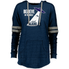 Image of Believe In Yourself And Aliens Abduction Funny Ladies Hooded