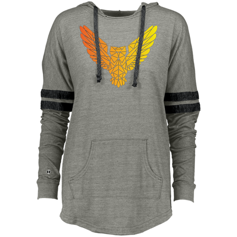 BIRD  Geometric bird  for men and women Ladies Hooded