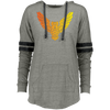 Image of BIRD  Geometric bird  for men and women Ladies Hooded
