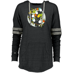 Assorted Colorful Tropical Toucan Birds Ladies Hooded