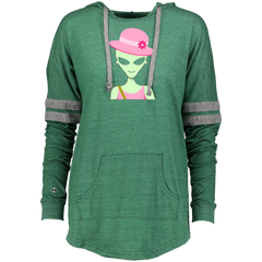 Alien Girl with Hat, Christmas or Birthday Alien Ladies Hooded