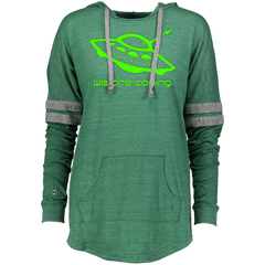 Alien Graphic We are coming   SciFi Space UFO Ladies Hooded