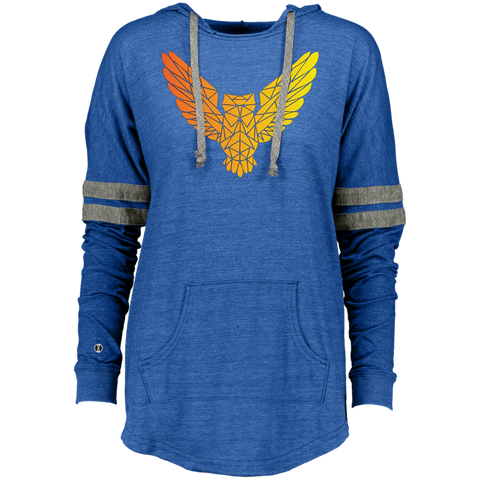 BIRD  Geometric bird  for men and women Ladies Hooded