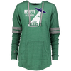 Image of Believe In Yourself And Aliens Abduction Funny Ladies Hooded