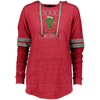 Image of Believe Alien Elf Ugly Christmas Sweater Style Ladies Hooded