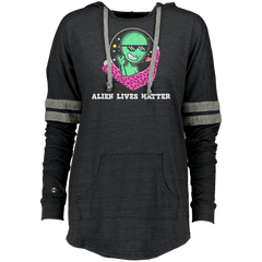 Alien Lives Matter Funny Alien  From outer space Ladies Hooded