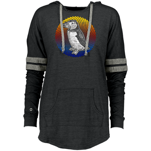 Love Puffins  Cute Puffin Love Iceland Gifts Ladies Hooded