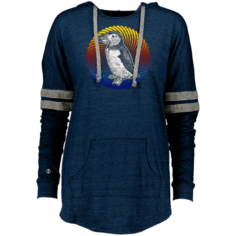 Love Puffins  Cute Puffin Love Iceland Gifts Ladies Hooded