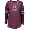 Image of 22nd Wedding Anniversary for Couple that love owl Ladies Hooded