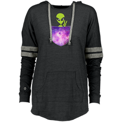 Alien In My Pocket Ladies Hooded