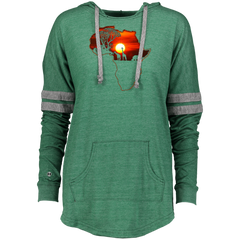 Africa  Map Of Africa  South African Sunset Safari Ladies Hooded