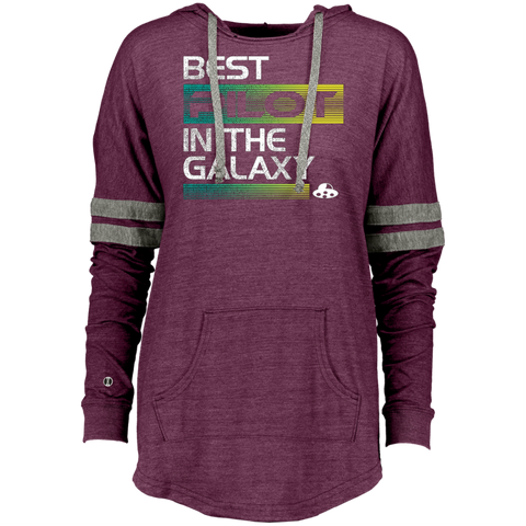Best Pilot In The Galaxy   Pilo Ladies Hooded