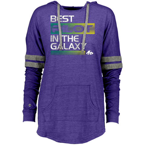 Best Pilot In The Galaxy   Pilo Ladies Hooded