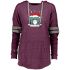 Image of Believe in Christmas Aliens UFO Extraterrestrial Ladies Hooded