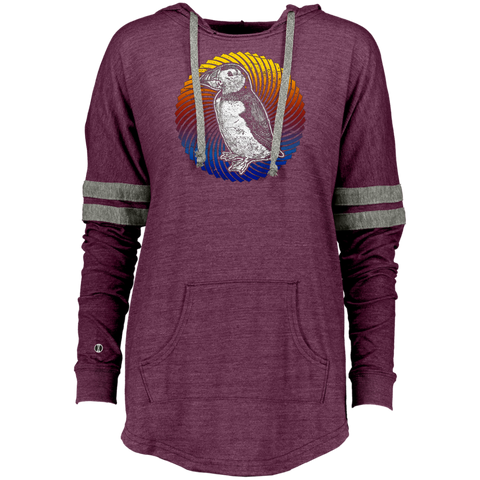 Love Puffins  Cute Puffin Love Iceland Gifts Ladies Hooded