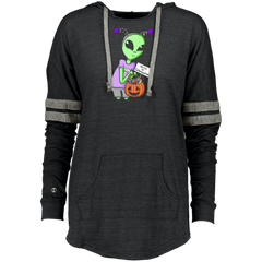 Alien Trick or Extermination Ladies Hooded