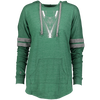 Image of 80s Grid Demon Landscape Optical Illusion Ladies Hooded