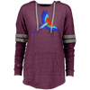 Image of Be A Maverick  Colorful Bird Design Ladies Hooded