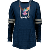 Image of Be a Maverick - Be a Savage - Bird in Flight Ladies Hooded