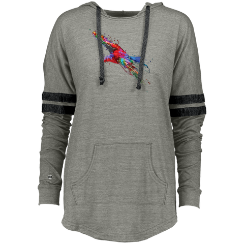 Beautiful Bird Graphic Bird Digital Art Ladies Hooded