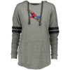 Image of Beautiful Bird Graphic Bird Digital Art Ladies Hooded