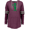 Image of Big Alien Hello  Emoticon Martian UFO Smile Ladies Hooded