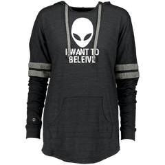 Alien UFO  - Area 51 Roswell Alien Ladies Hooded