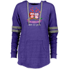 Image of 22nd Wedding Anniversary for Couple that love owl Ladies Hooded
