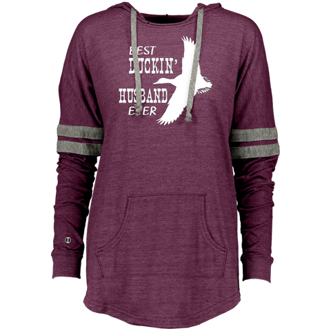 Best Duckin_ Husband Ever  Hunters Love Duck Father Ladies Hooded