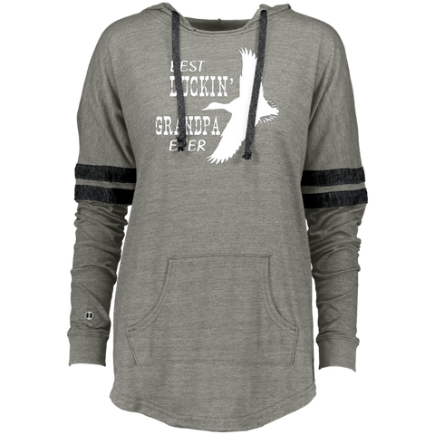 Best Duckin_ Grandpa Ever  Hunters Love Duck Father Ladies Hooded