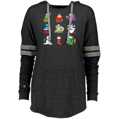 9 Christmas Alien Monsters Santa Snowman Ladies Hooded