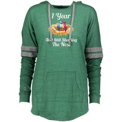 1st Anniversary Gift  Still Sharing The Nest Marriage Ladies Hooded