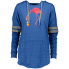 Image of Beer Lover_s Flamingo Party Ladies Hooded