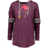 Image of Beer Lover_s Flamingo Party Ladies Hooded
