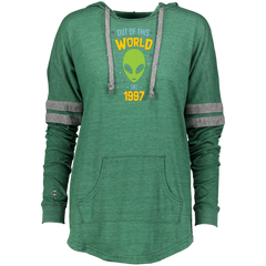 20 Years Old Geek Alien Happy Birthday Gift Since 1997 Ladies Hooded