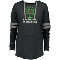 A Partridge in Pear Tree  Song 12 Days Christmas Ladies Hooded