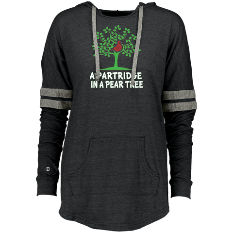 A Partridge in Pear Tree  Song 12 Days Christmas Ladies Hooded