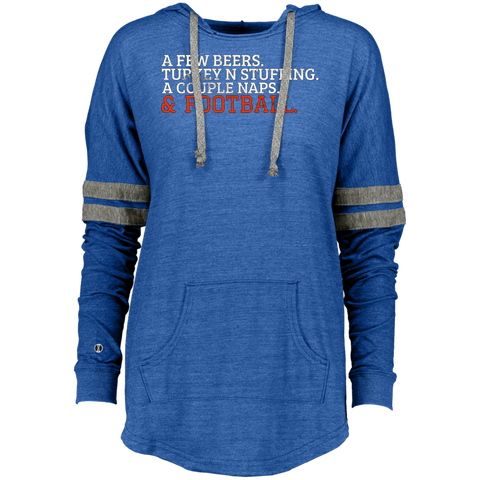 Beer Turkey Nap Football  Dinner Party Men Women Ladies Hooded