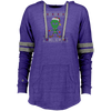 Image of Believe Alien Elf Ugly Christmas Sweater Style Ladies Hooded